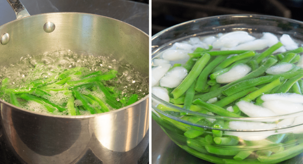 how to blanch vegetables