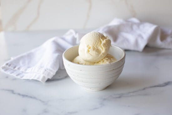 Homemade Old Fashioned Vanilla Ice Cream Recipe